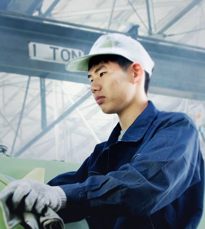 喋ることが苦手でも、工場ならものづくりが出来る。